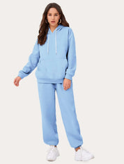 Mille Storm | Sweatshirt-sæt med hoodie og joggingbukser