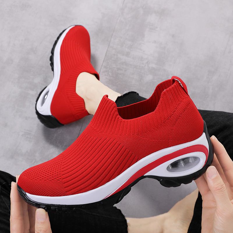 Signe Møller | Sneakers med Air-Cushion Sål og Åndbart Mesh