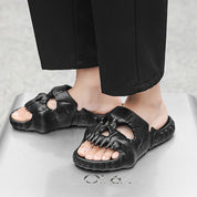 Fright Night | Skull Halloween Slippers For Women