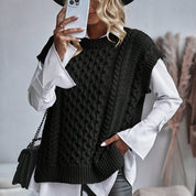 Pernille Jørgensen | Cable-Knit Sweater Vests in Beige