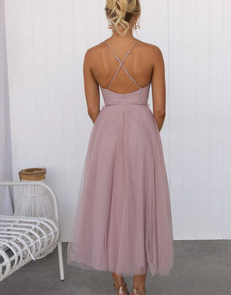 Chloé Rivière | Maxi sommerkjole med let og elegant fald