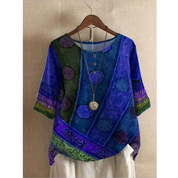 Lottie Moretti | Boheme Sommer Top med Farvespil