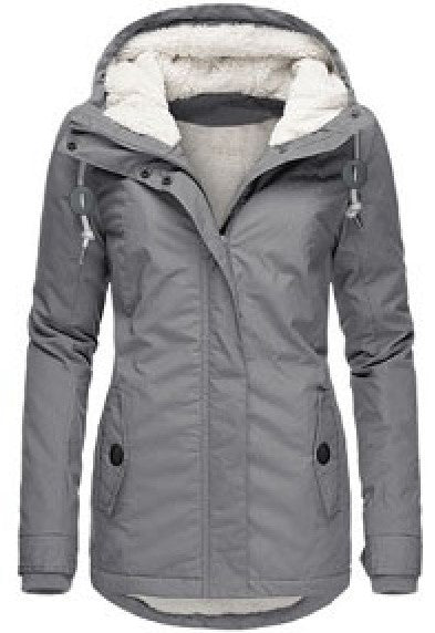 Lene Kristiansen | Wattierte Parkajacke mit Fleecefutter für Damen
