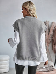 Pernille Jørgensen | Cable-Knit Sweater Vests in Beige