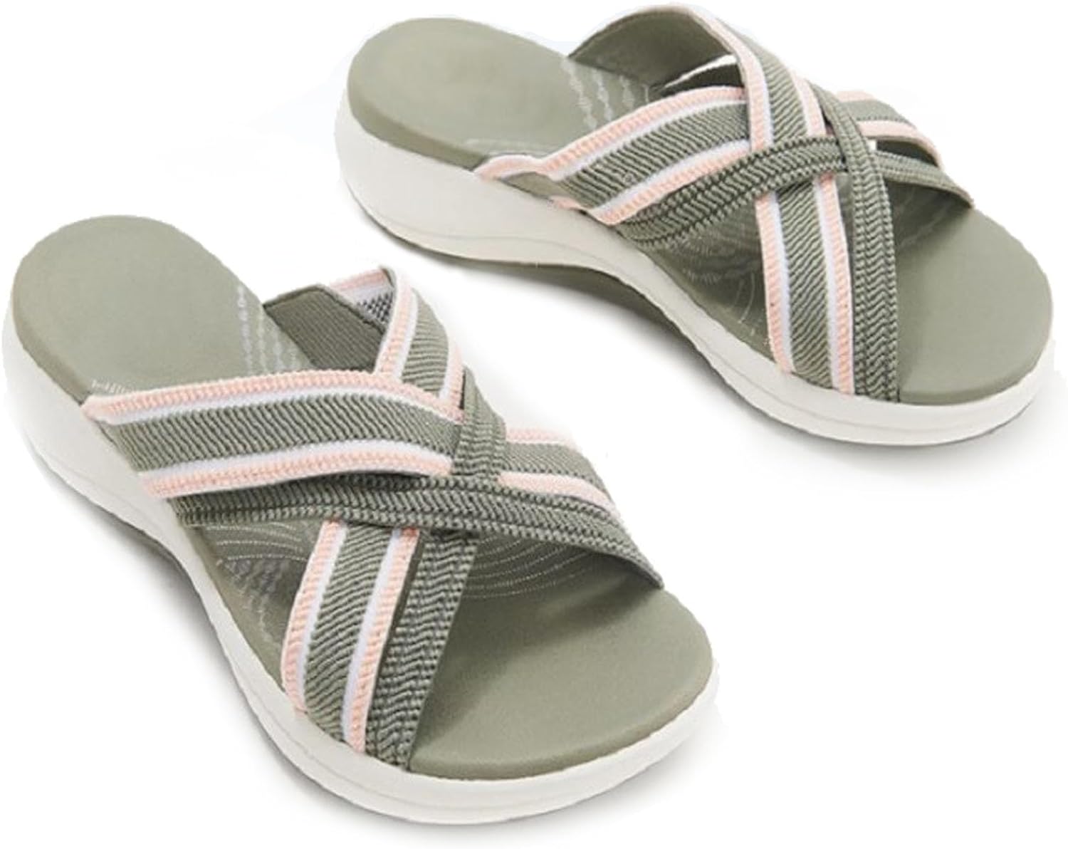 Amélie Rousseau | Casual sandaler til kvinder med krydsede stropper og moderne design