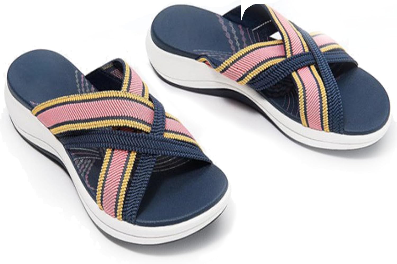 Amélie Rousseau | Casual sandaler til kvinder med krydsede stropper og moderne design