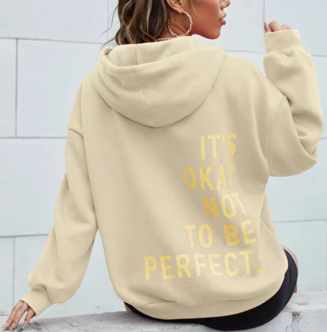 Pernille Mortensen | Oversize hoodie med tekstprint