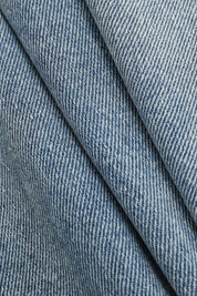 Charlotte Pembroke | High-Waist Straight-Leg Jeans med Asymmetrisk Design