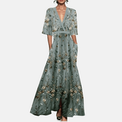 Camille Dupont | Maxi-kjole med blomsterprint til kvinder