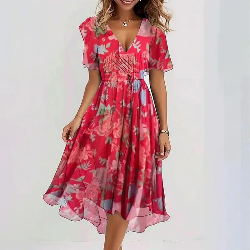 Sophie Bellini | Let Blomsterkjole med Sommerlig Elegance