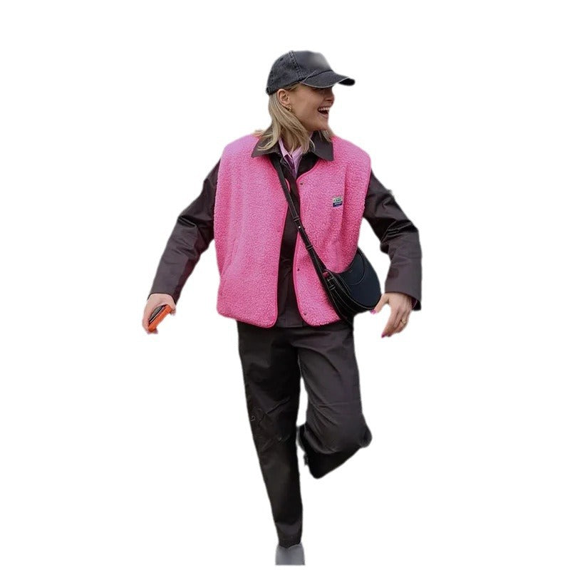 Vibeke Holm | Teddyfleece-vest til kvinder