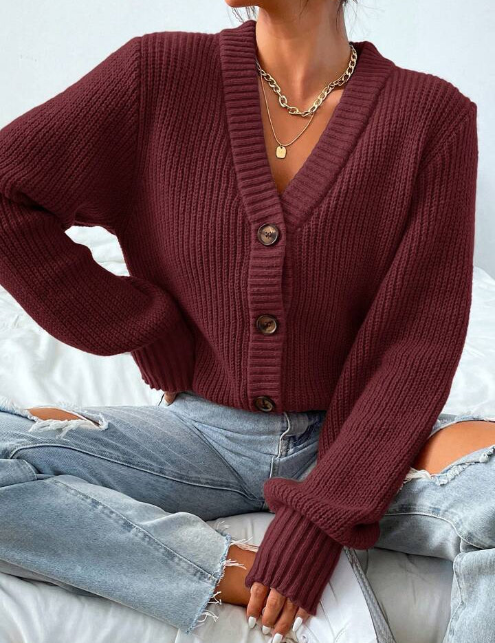 Nora Kjeldsen | Oversized Strikcardigan i Grøn
