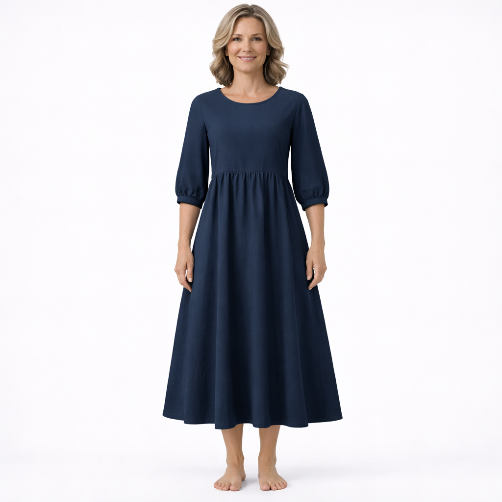 Aurora Bellini | Elegant luksus midi kjole