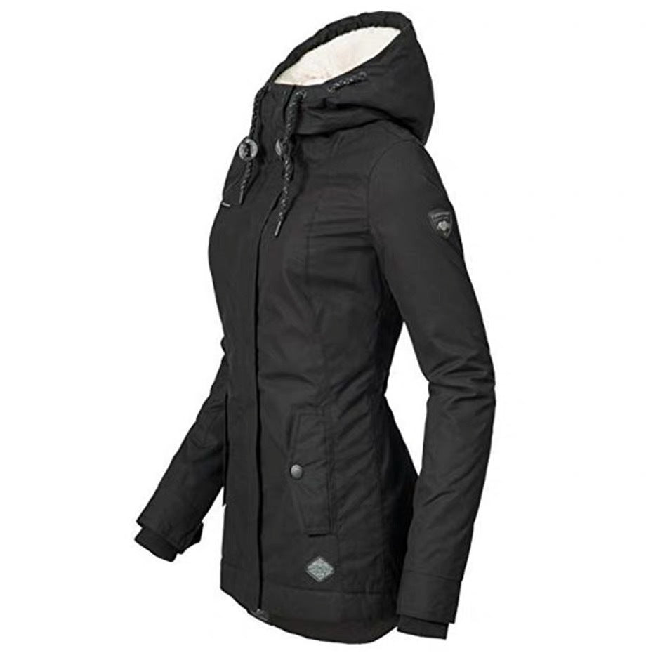 Lene Kristiansen | Wattierte Parkajacke mit Fleecefutter für Damen