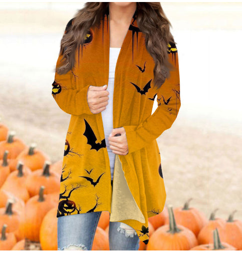 Skeleton Social | Skull Halloween Cardigan For Women