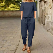 Alessia Fontaine | Elegant jumpsuit-sæt med sofistikeret pasform
