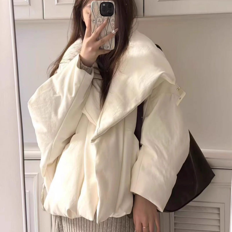 Stine Jensen | Vatteret oversize-jakke med stort revers