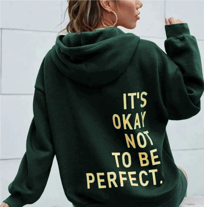 Pernille Mortensen | Oversize hoodie med tekstprint