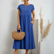 Anaïs Lefevre | Linned luksus maxi kjole