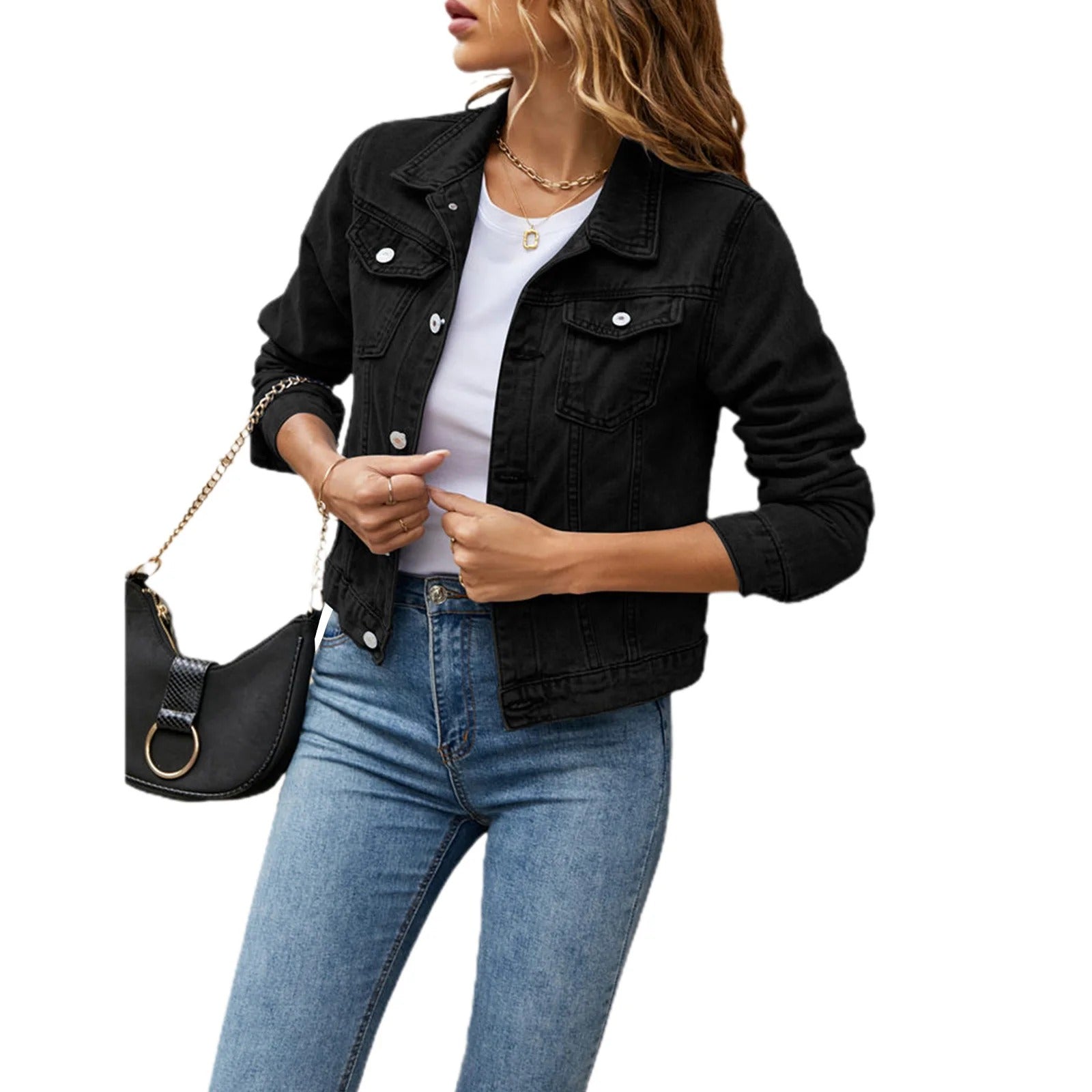 Britta Moretti | Denimjakke med afslappet pasform og tidløst design