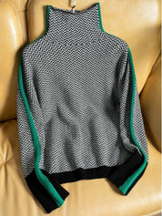 Cordelia Ashburn | Stribet Sweater i Varm Hverdag-Stil