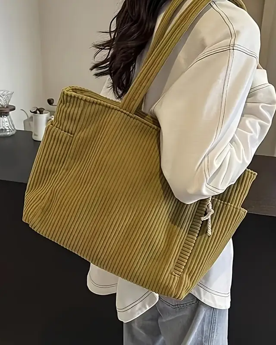 Sophie Moreau | Skuldertaske med elegant snordetalje