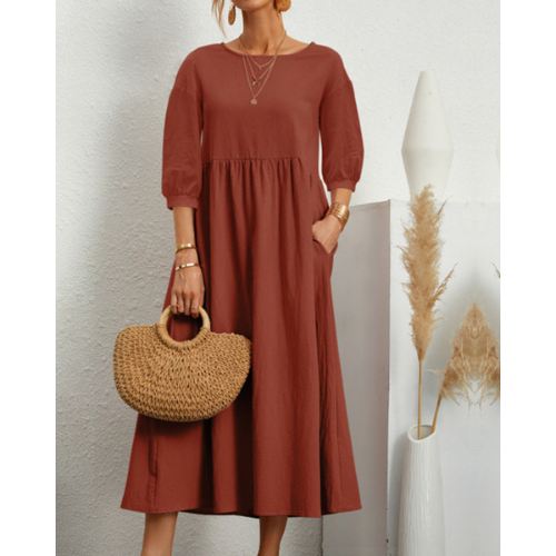 Aurora Bellini | Elegant luksus midi kjole
