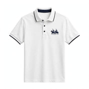 Oscar Lindstrøm | Klassisches Poloshirt mit gesticktem Logo