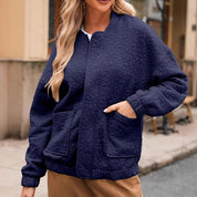 Ingrid Larsen | Quilted bomber jacket with floral pattern