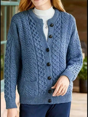 Julie Krogh | Structured Cardigan with Button Details