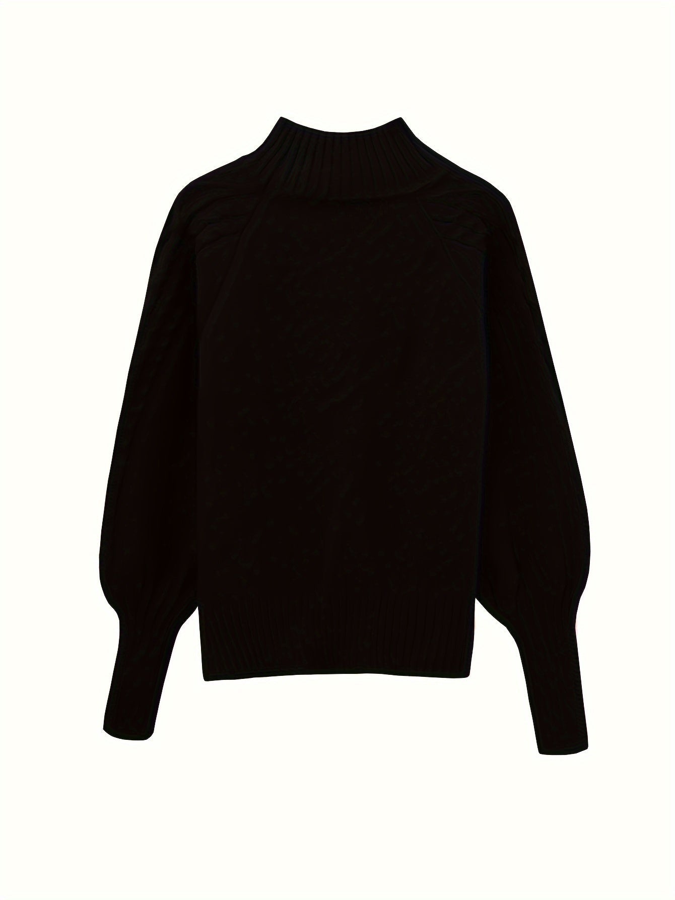 Nicoline Bruhn | Cable-Knit Sweater with Turtleneck