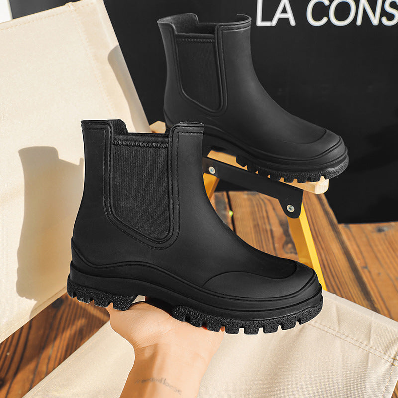 Nanna Kjeldsen | Gummistiefel mit rutschfester Sohle und Chelsea-Design