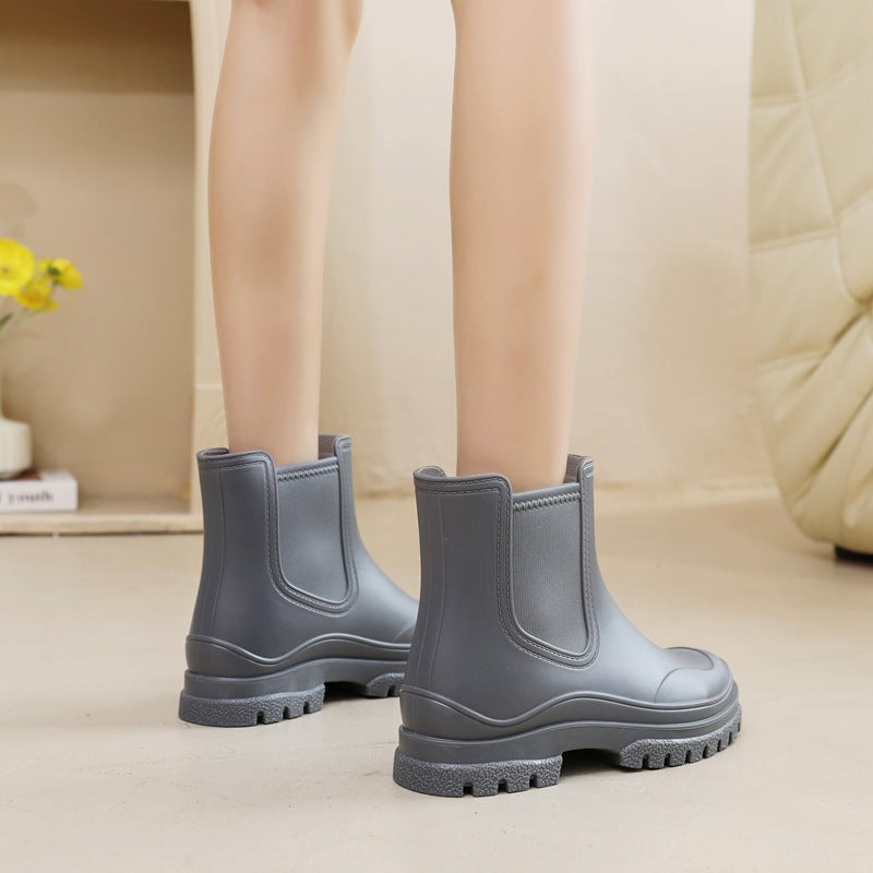 Nanna Kjeldsen | Gummistiefel mit rutschfester Sohle und Chelsea-Design
