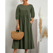Aurora Bellini | Elegant luksus midi kjole