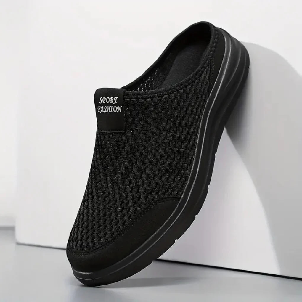Anton Fischer | Ortopædiske Slip-on Mules med Åndbar Mesh