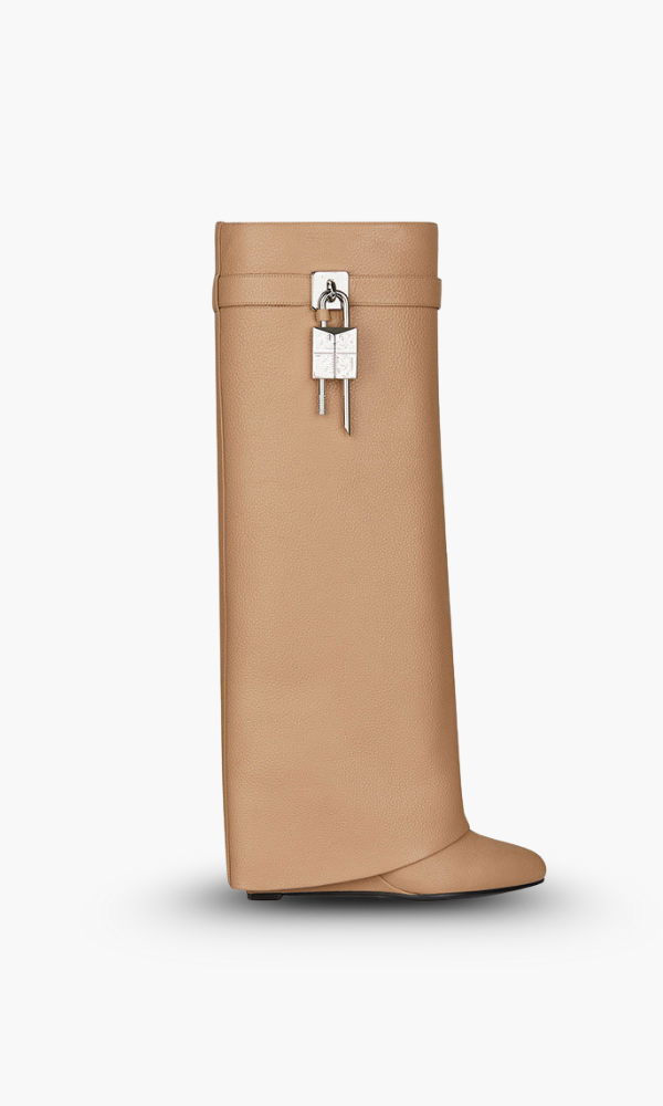 Valentina Ricci | Sculpted pant boots med futuristisk finish