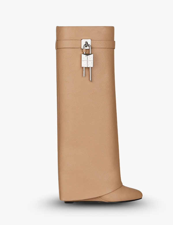 Valentina Ricci | Sculpted pant boots med futuristisk finish