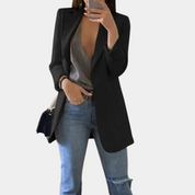 Élise Moreau | Sort blazer med elegant snit