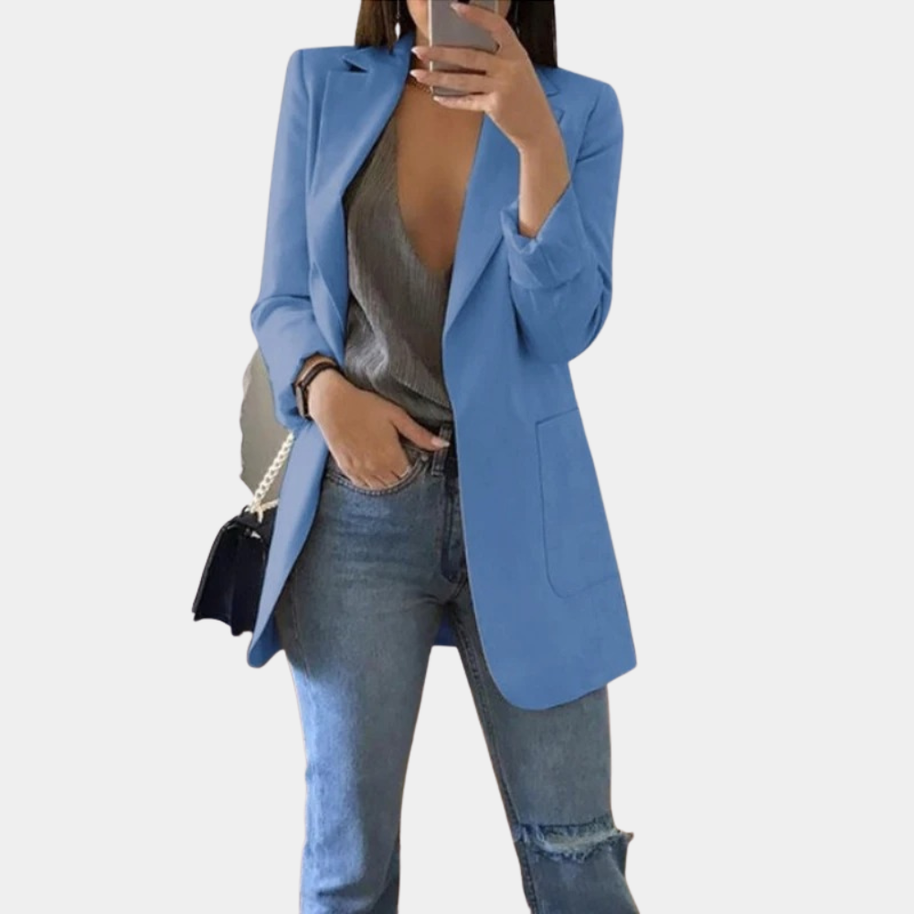 Élise Moreau | Sort blazer med elegant snit
