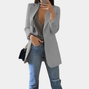 Élise Moreau | Sort blazer med elegant snit