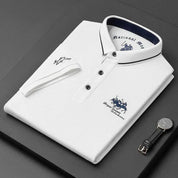 Oscar Lindstrøm | Klassisches Poloshirt mit gesticktem Logo