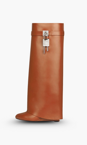Valentina Ricci | Sculpted pant boots med futuristisk finish