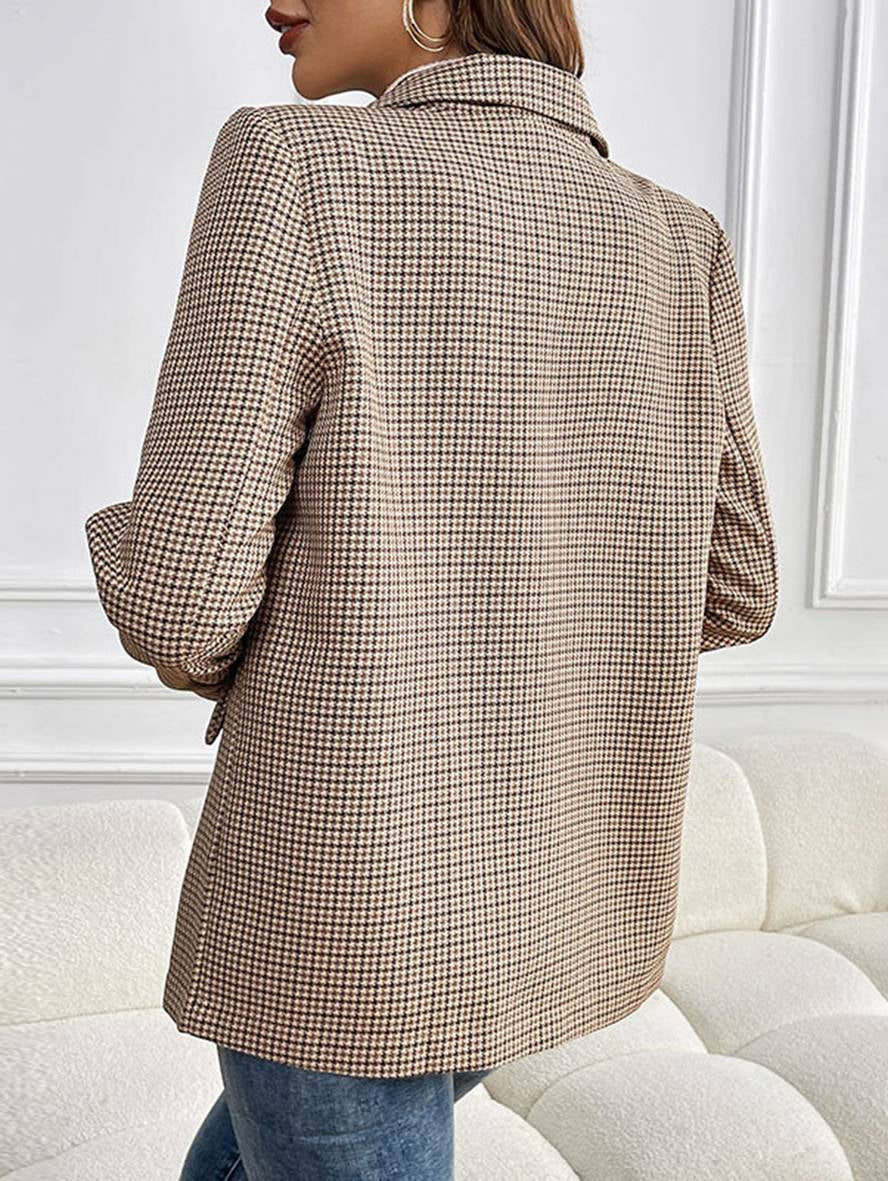Lavinia Cortez | Ternet Oversized Blazer med Knaplukning