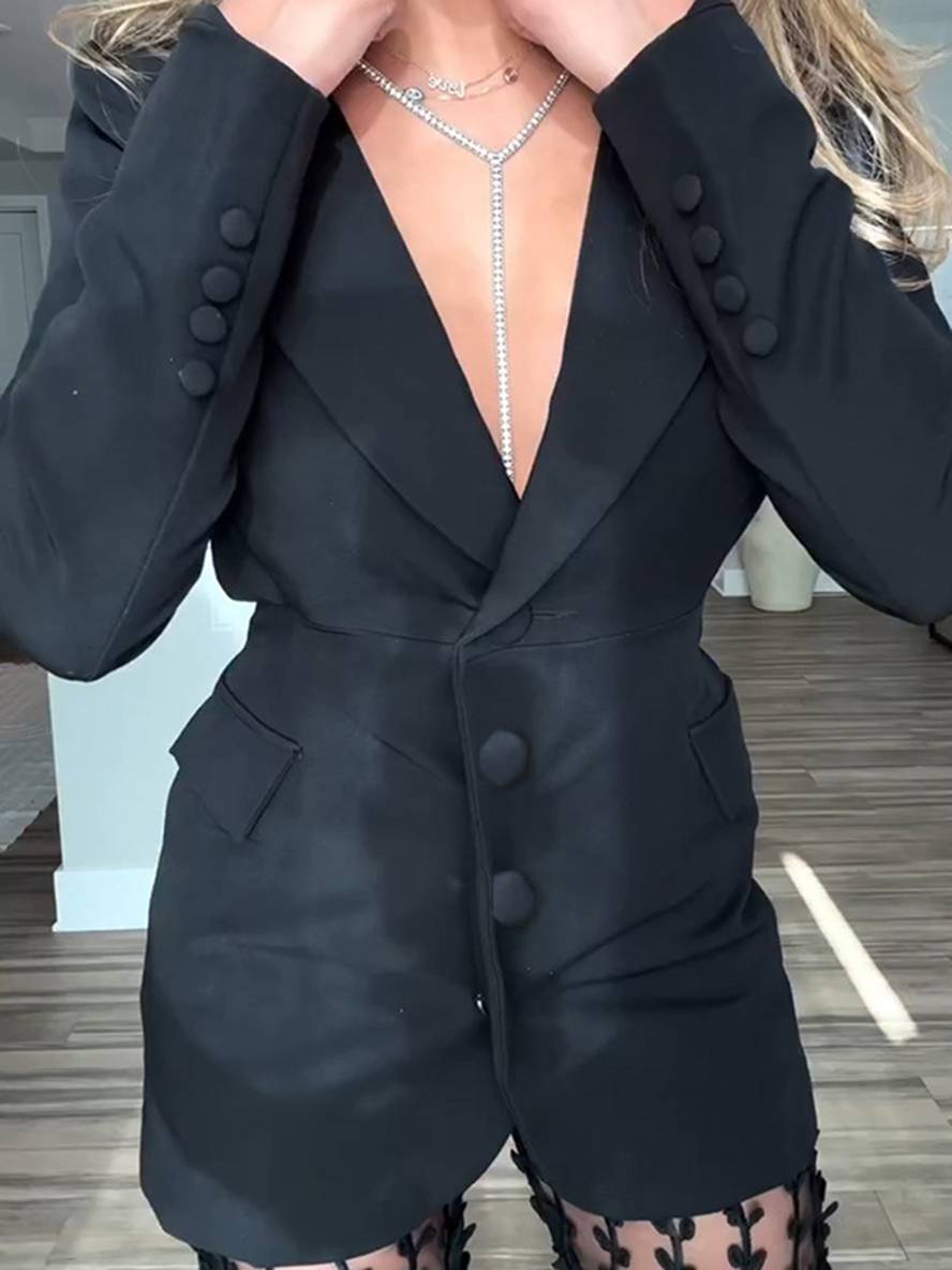 Alessia Ricci | Elegant sæt med blazer og broderede lacebukser