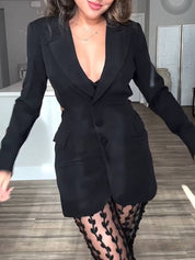 Alessia Ricci | Elegant sæt med blazer og broderede lacebukser