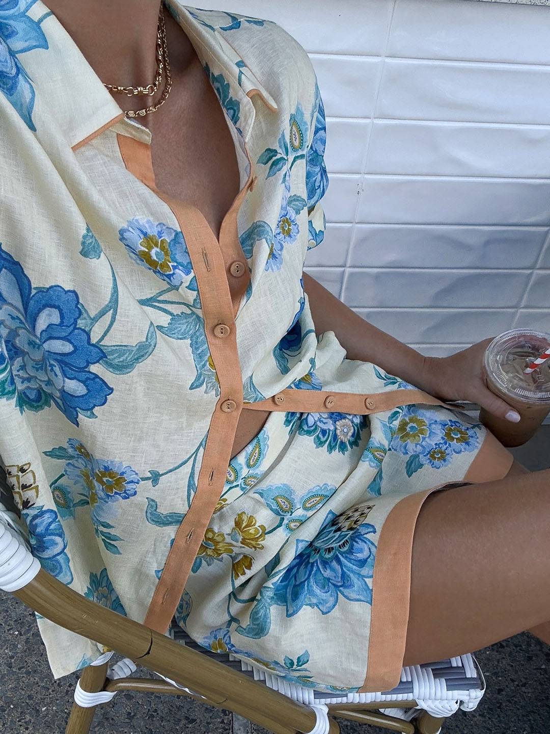 Camille Dubois | Todelt sommersæt med blomsterprint