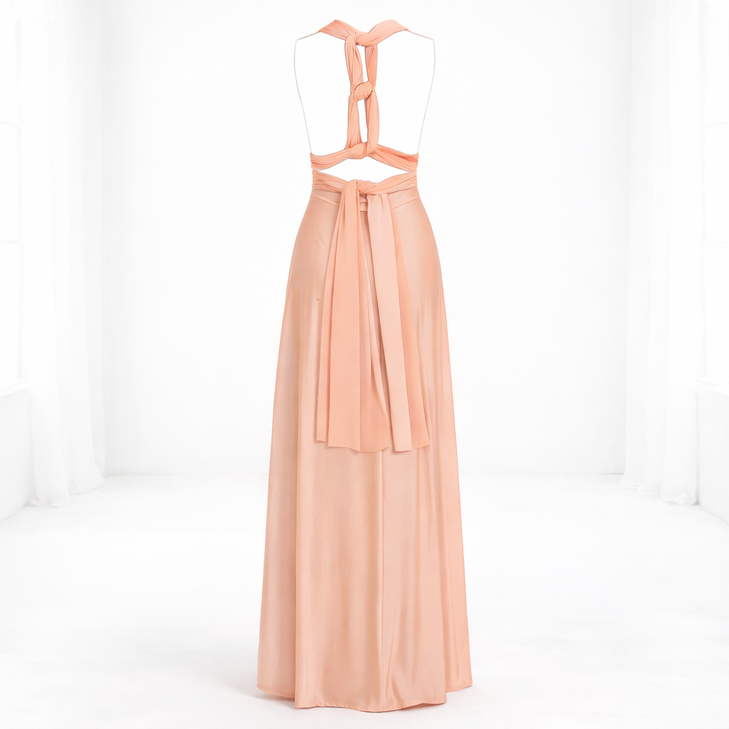 Valentina Moretti | Multiway maxikjole i elegant wrap-design