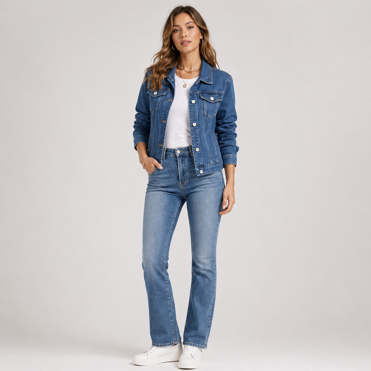 Britta Moretti | Denimjakke med afslappet pasform og tidløst design