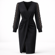 Bianca Moretti | One-shoulder luksus maxi cocktailkjole
