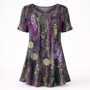 Chloé Moreau | Mønstret bluse med elegant pasform